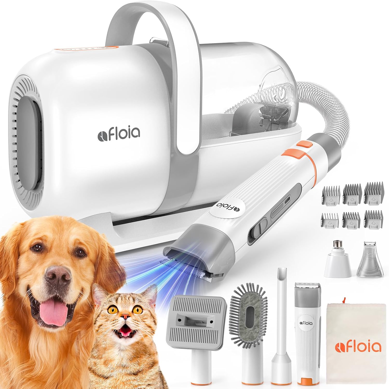 Afloia 6-in-1 Dog Grooming Kit